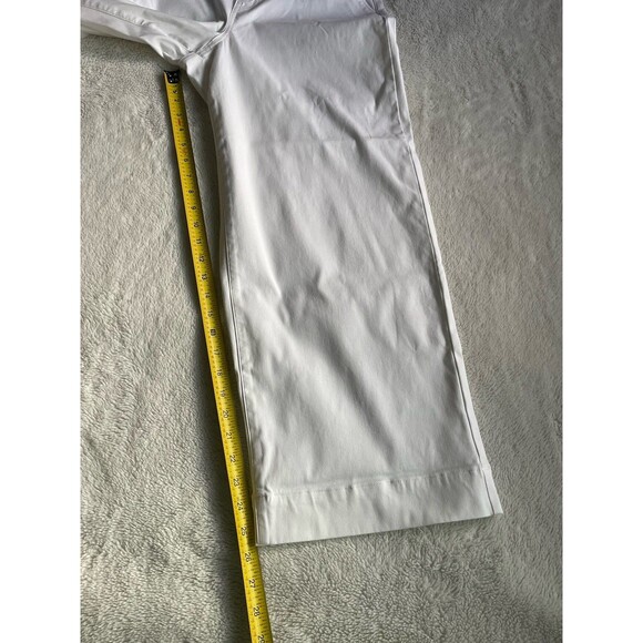 NWT SPANX Stretch Twill Cropped Wide Leg Pant Classic White 20312R Size XL - Picture 12 of 12
